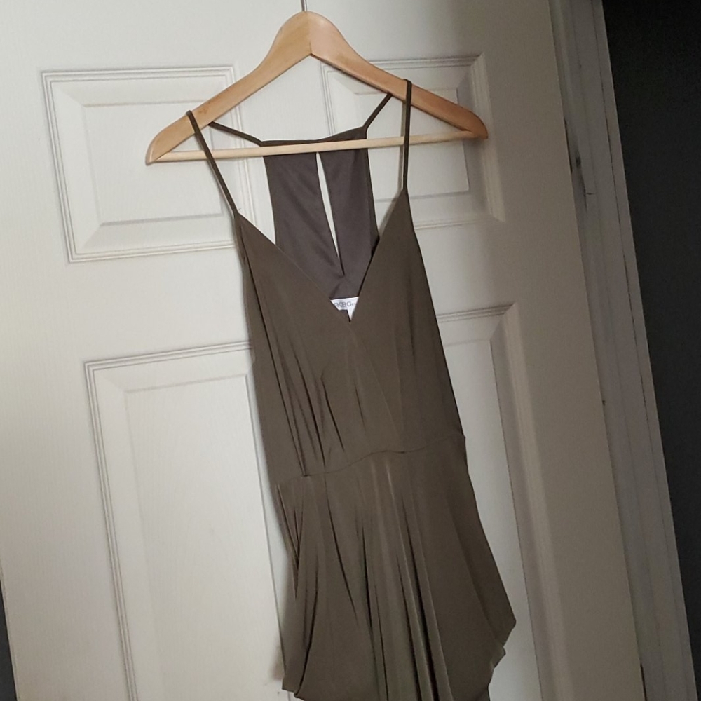 BCBGeneration Olive green dress